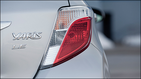 2012 Toyota Yaris Hatchback rear light