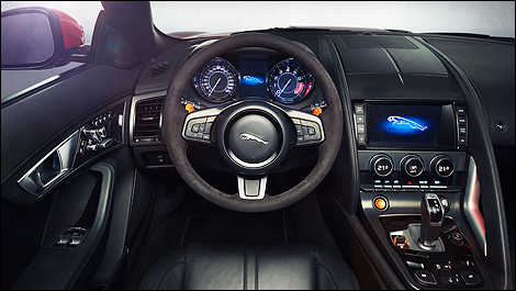 2014 Jaguar Type F interior