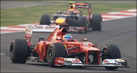 F1 Fernando Alonso Red Bull 