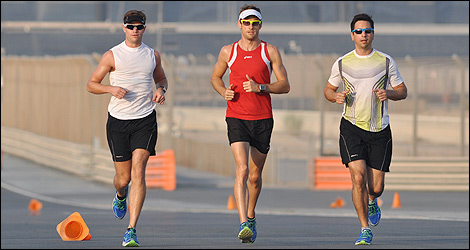 F1 Jenson Button Dubai Autodrome