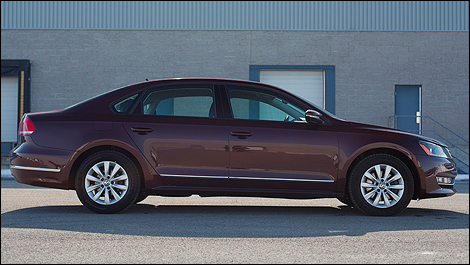 2012 Volkswagen Passat TDI side view