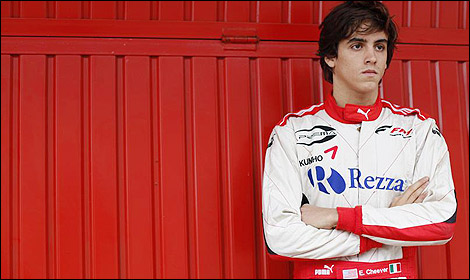GP2 Eddie Cheever Jr. Scuderia Coloni
