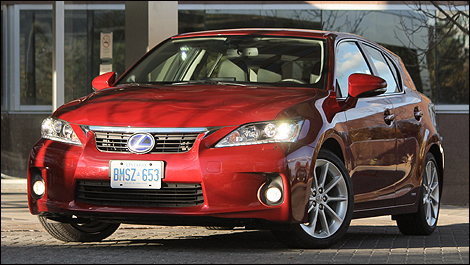 2012 Lexus CT 200h front view