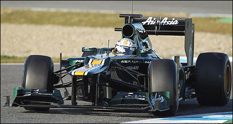 F1 Caterham CT01 Giedo Van der Garde