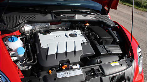 2013 Volkswagen Beetle TDI engine