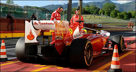 F1 Ferrari Felipe Massa