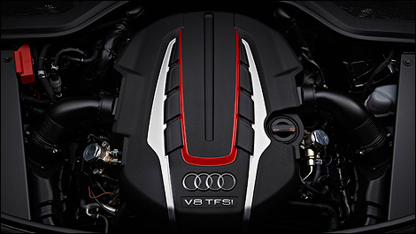 2013 Audi S8 engine