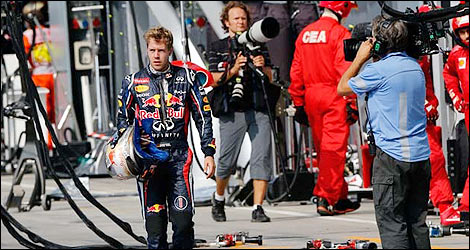F1 Sebastian Vettel Monza Red Bull