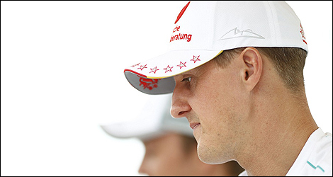 F1 Mercedes AMG Michael Schumacher