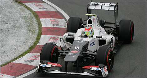 F1 Sauber C31 Sergio Perez