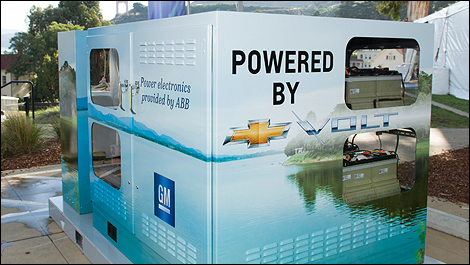 Chevrolet Volt batteries