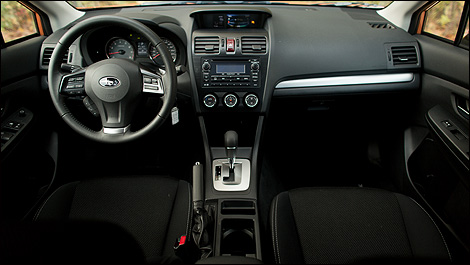 2013 Subaru XV Crosstek interior