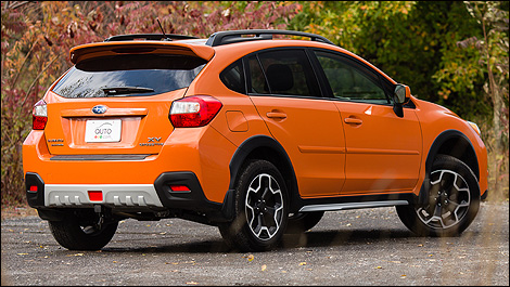 2013 Subaru XV Crosstek rear side view