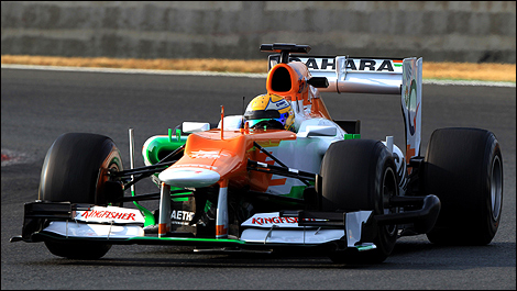 F1 Sahara Force India VJM05 Luis Razia