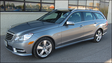 2012 Mercedes-Benz E 350 4MATIC Wagon front 3/4 view