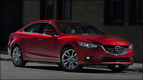 2014 Mazda6 front 3/4 view
