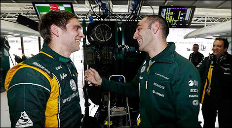 F1 Vitaly Petrov Caterham Cyril Abitboul