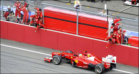 F1 Ferrari Fernando Alonso Germany