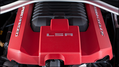 2013 Chevrolet Camaro ZL1 engine