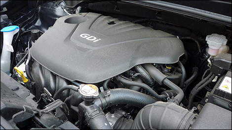 2012 Kia Rio SX Sedan engine