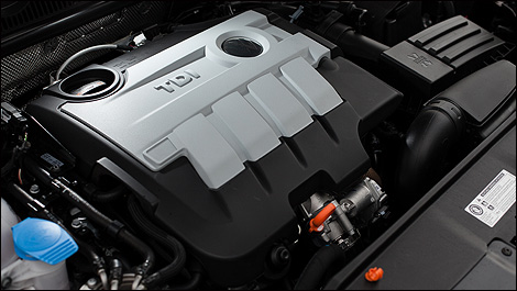 2013 Volkswagen Jetta TDI engine