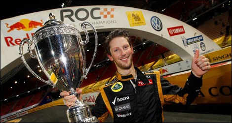 ROC Romain Grosjean Race of Champions