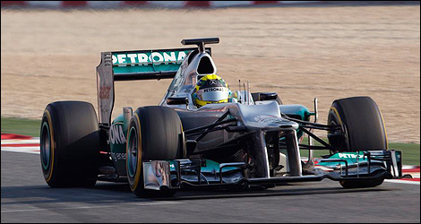 F1 Mercedes W03 Nico Rosberg