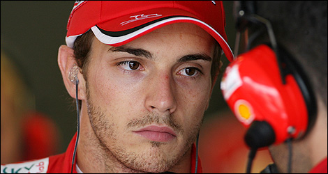 F1 Ferrari Jules Bianchi