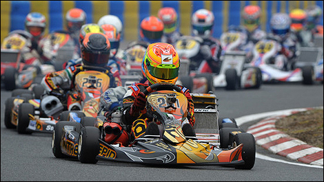 George Russell, 2012 CIK-FIA European KF3 Championship.