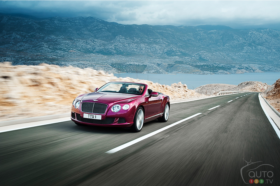 Bentley Continental GT Speed Convertible to be launched in Detroit