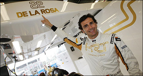HRT F1 Team Pedro de la Rosa