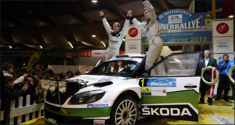Jan Kopecky, Skoda Fabia S2000, ERC, J&auml;nnerrallye