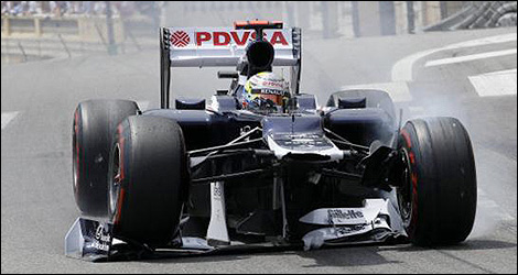 F1 Pastor Maldonado Williams Monaco