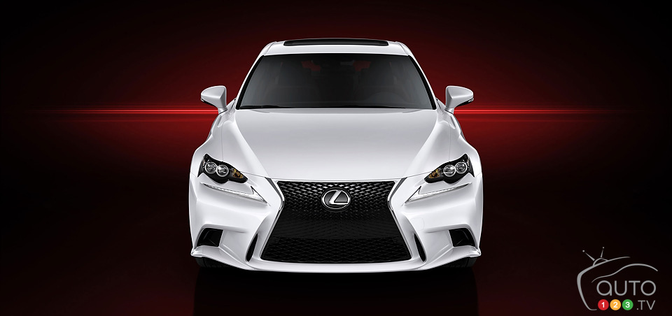 First official pictures of 2014 Lexus IS