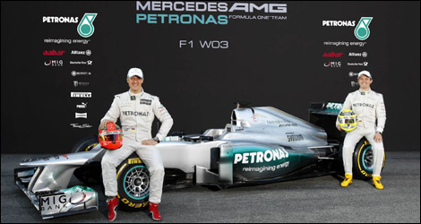 F1 Mercedes AMG W03
