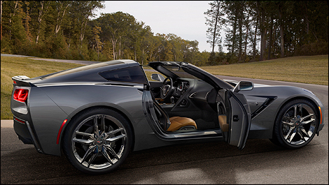 Corvette Stingray   Sale on Auctions Off 2014 Corvette Stingray No 0001 Car News On The Corvette