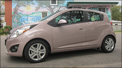 2013 Chevrolet Spark 2LT side view