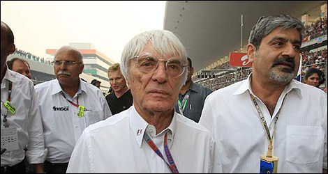 F1 Bernie Ecclestone India 2012