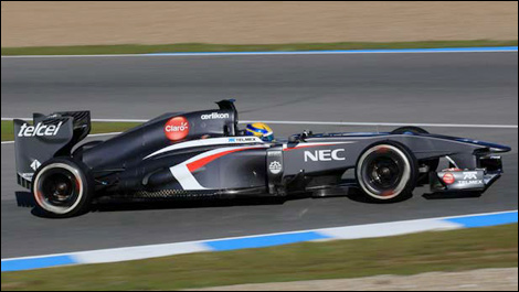 Esteban Guttierez, Sauber C32 (Photo: WRi2)