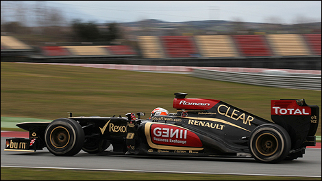 F1 winter test 2013 Barcelone