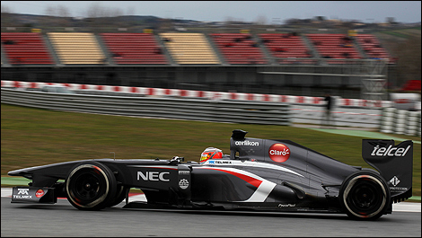 F1 winter testing 2013