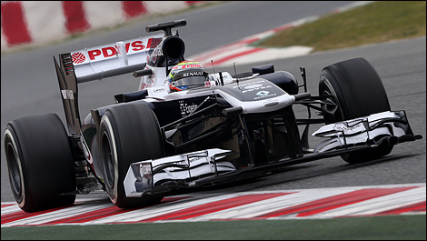 F1 winter testing 2013