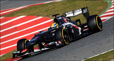 Esteban Gutierrez, Sauber C32 (Photo: WRi2)