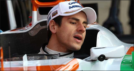 Adrian Sutil, Force India VJM06 (Photo: WRi2)