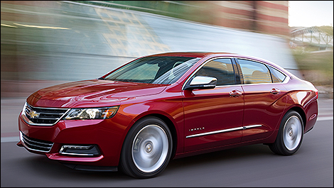 2014 Chevrolet Impala side view
