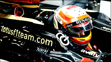 Romain Grosjean, Lotus F1 Team