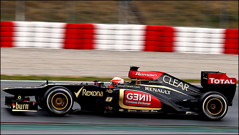 Romain Grosjean, Lotus F1 Team