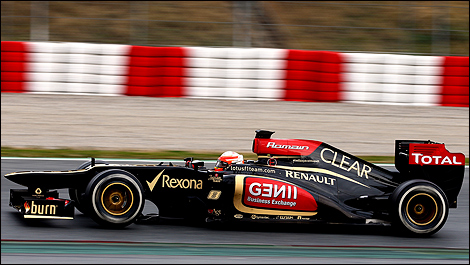 Romain Grosjean, Lotus F1 Team