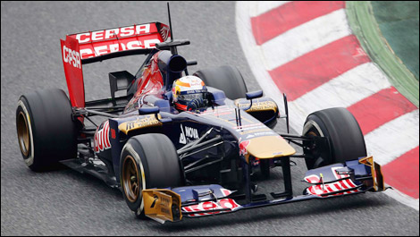 F1 Toro Rosso STR8 Jean-Eric Vergne