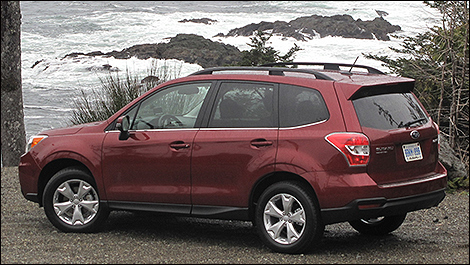 Subaru Forester 2014 vue coté